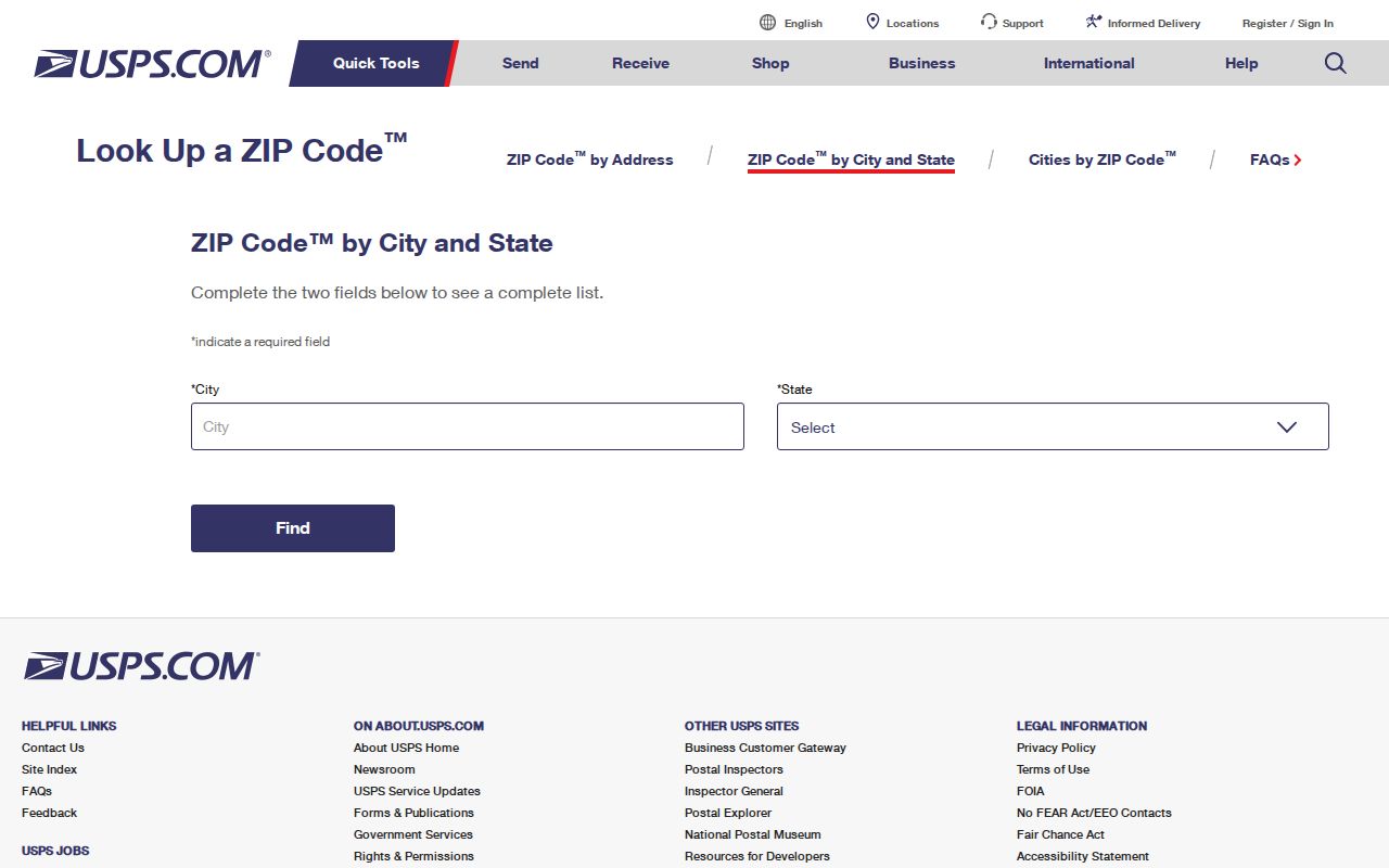 Coconut Creek ZIP code directory USPS lookup